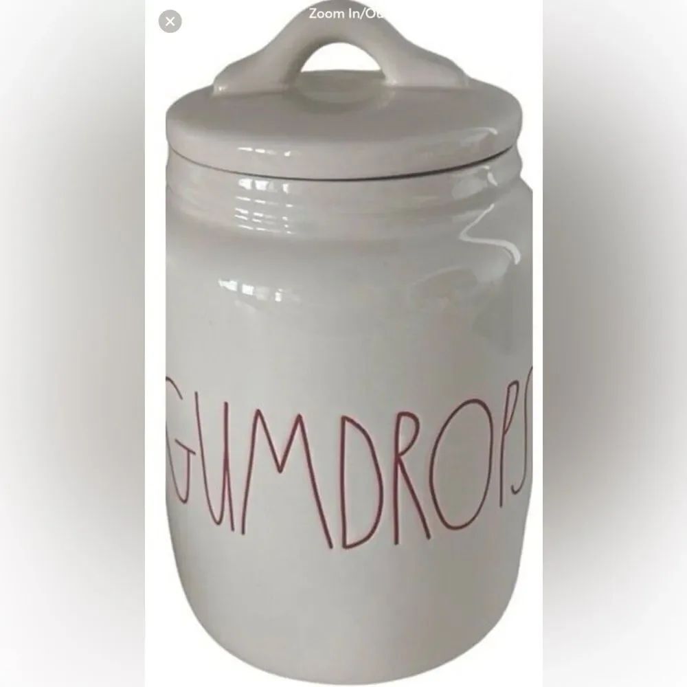 Rae Dunn GUMDROPS Canister with Lid
